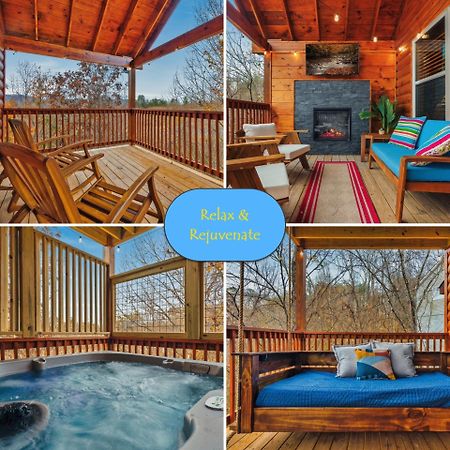 פיג'ן פורג' Mountains R Calling, Cozy Hideaway, King Beds, Hot-Tub, Arcade, Ev Ready מראה חיצוני תמונה